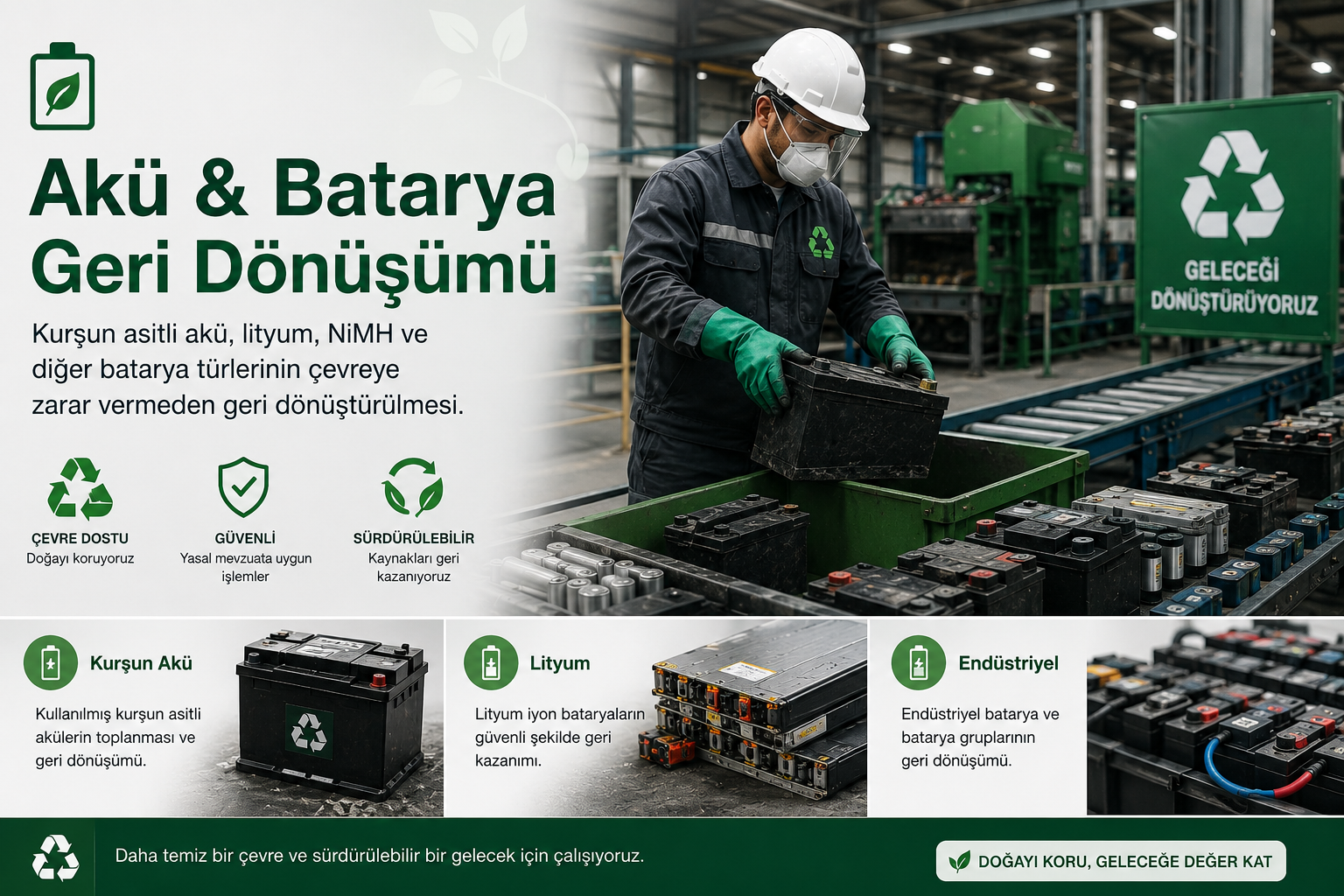 Akü & Batarya Geri Dönüşümü